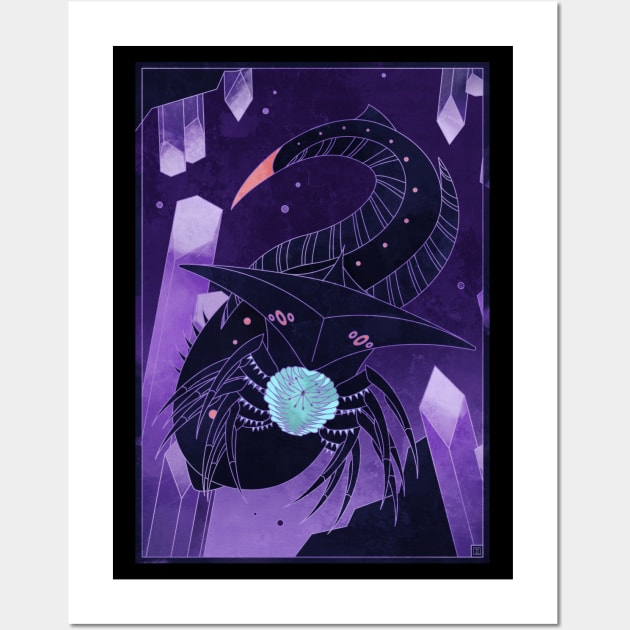 Shadow Leviathan Wall Art by Ilona's Store